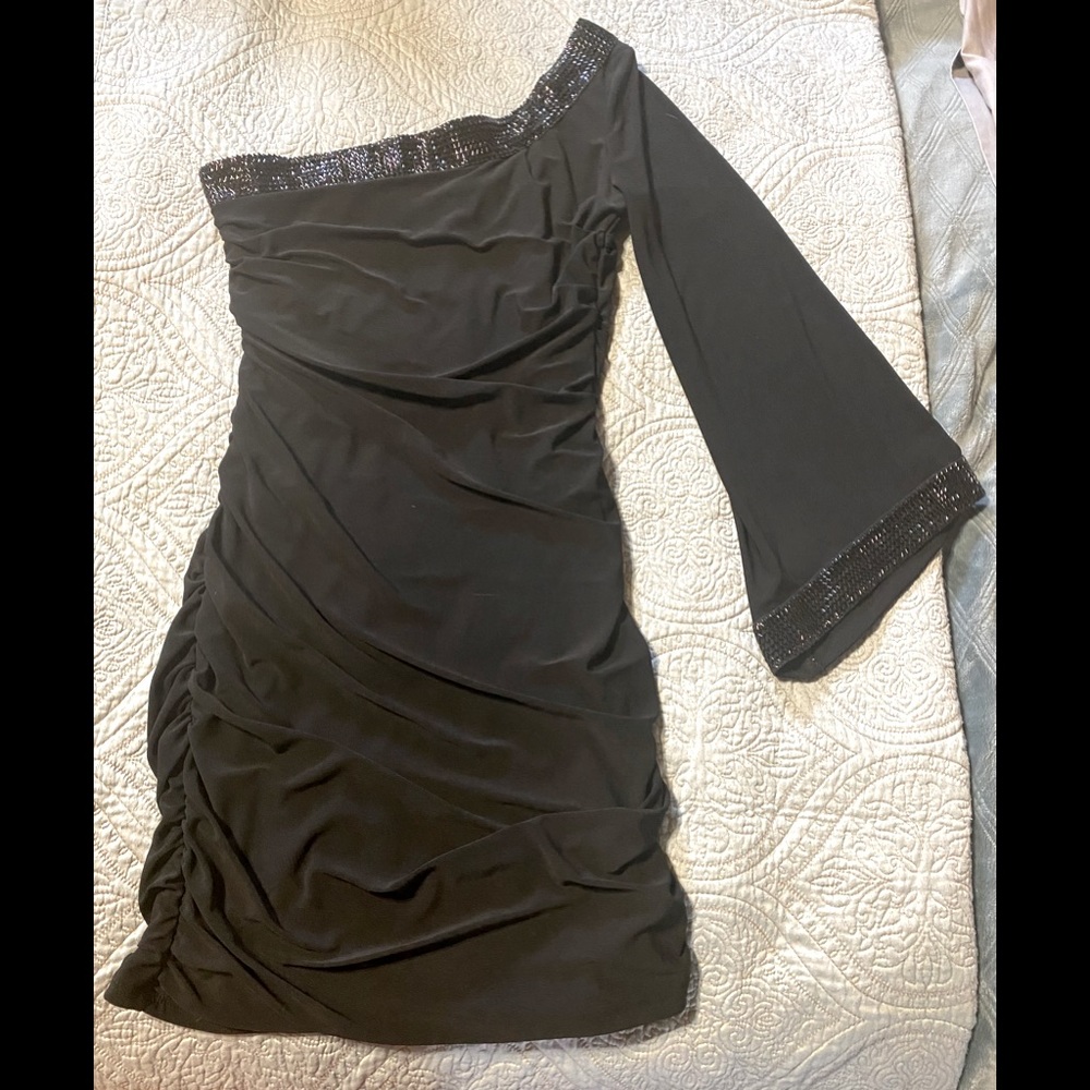 Black Off The Shoulder Dress